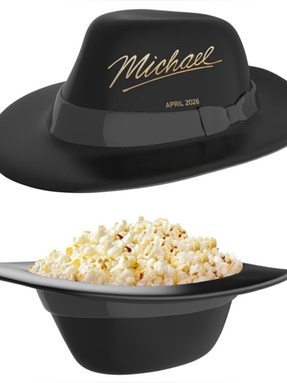 Michaels Jackson’s Black Fedora with Gold Script Detail Cinnamark’s exclusive